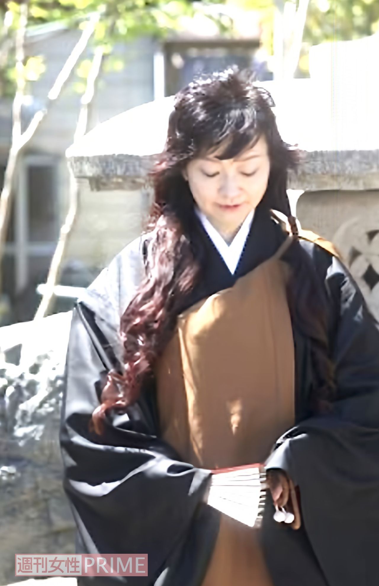 '17年に修行のため断髪をする前の高橋さん