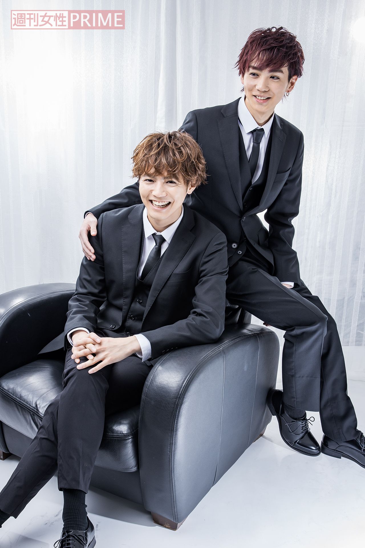 片寄涼太（左）、吉野北人（右）　撮影／廣瀬靖士