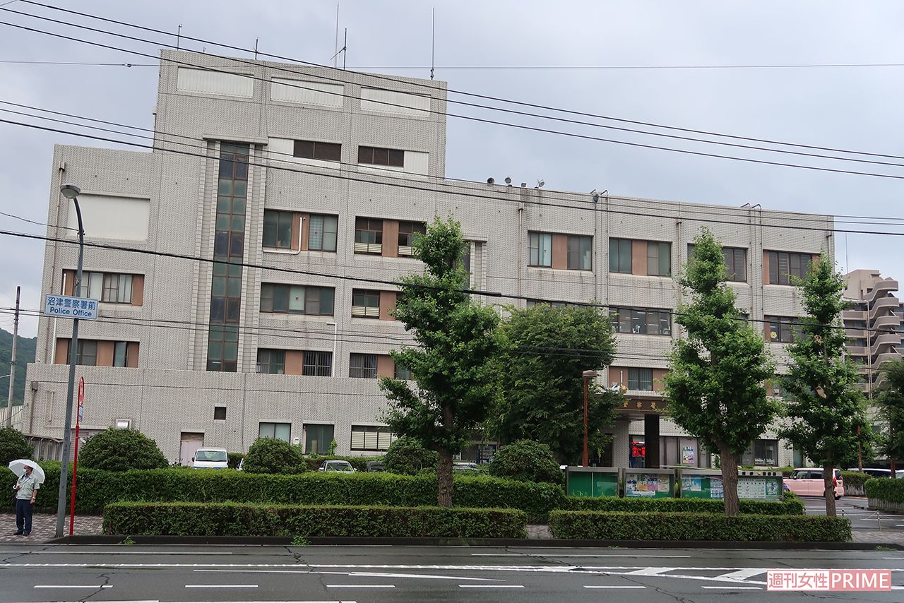 事件の捜査にあたった沼津警察署