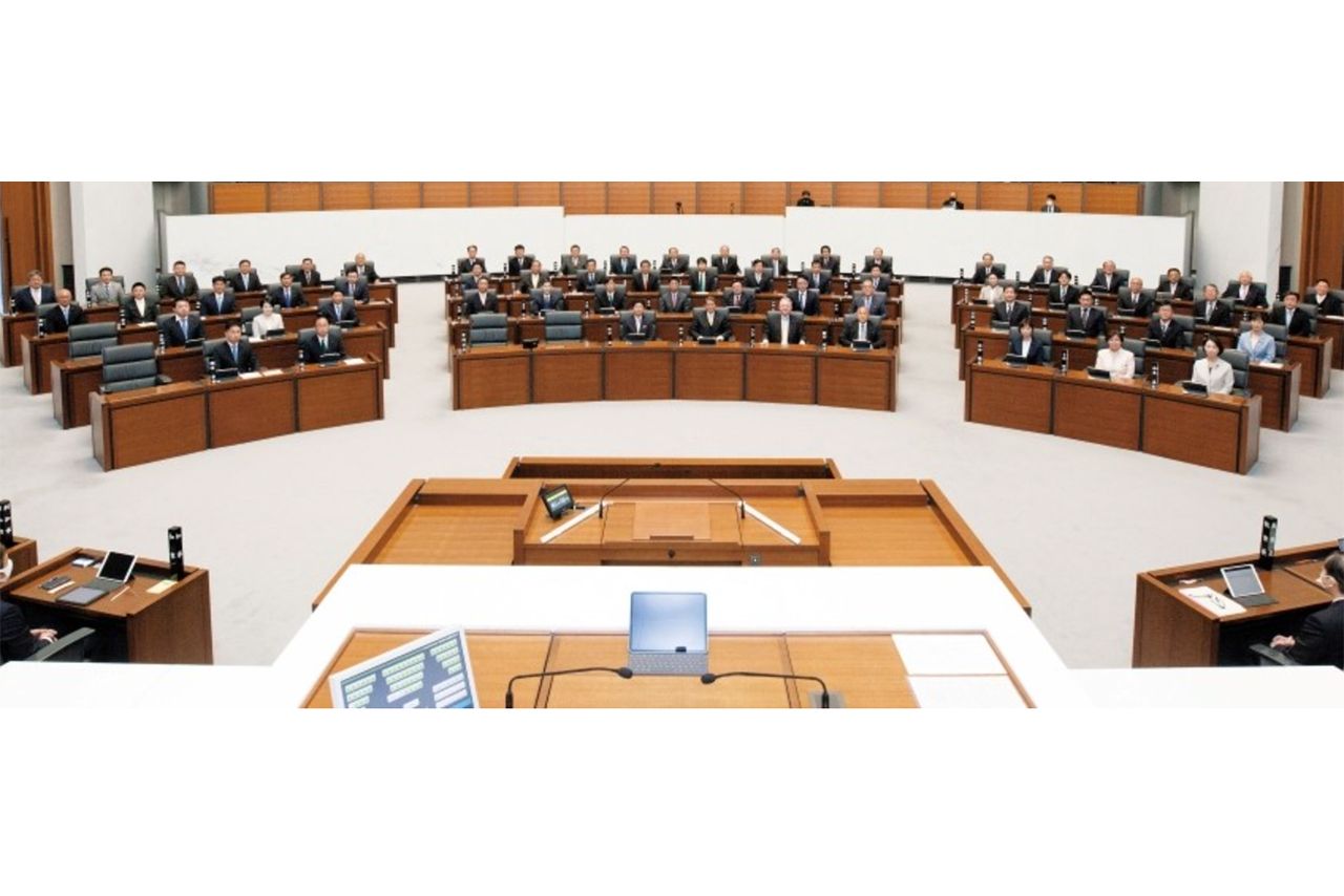 茨城県議会の様子（茨城県HPより）