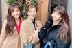 (左から)熊田曜子、安田美沙子、ほしのあき(熊田曜子の公式インスタグラムより)