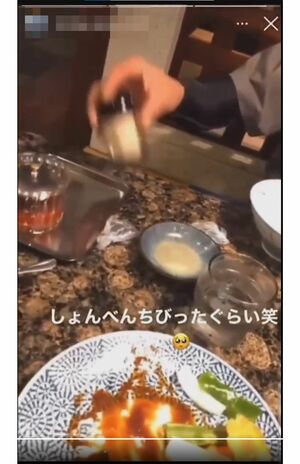 ケースに戻してシャカシャカ振った