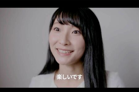 2016年に公開した就活生向けの動画に、営業1年目だった畠山衣美アナが旧姓の内田衣美として出演。プライベートの充実や仕事の楽しさを語っていた（『NHKPR』公式Xより）