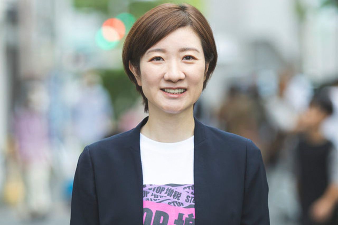 れいわ新選組・大石あきこ氏(大石あきこ公式サイトより)