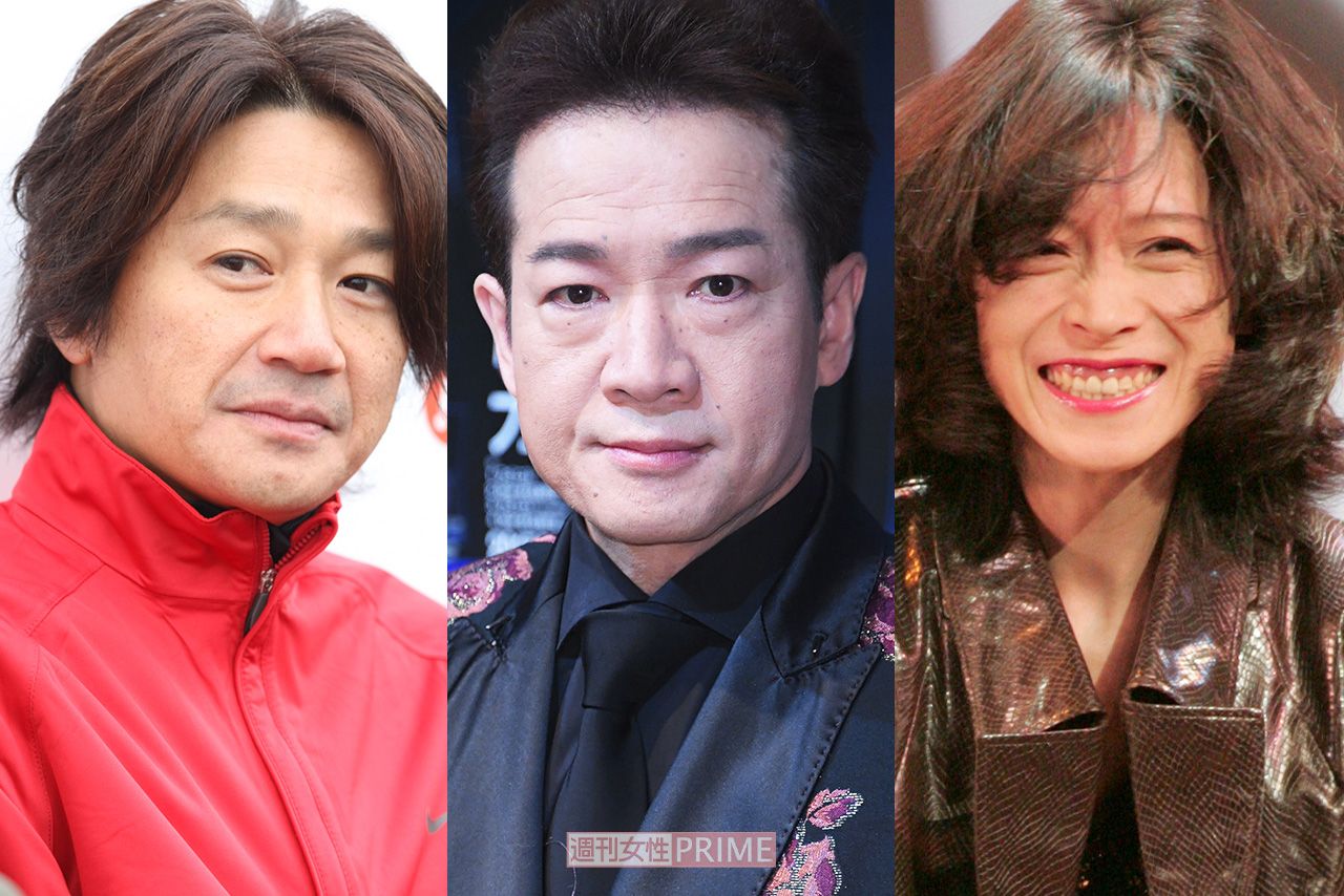 左から近藤真彦、田原俊彦、中森明菜