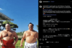 元大関・栃ノ心の相撲協会への批判と共にアップされた元横綱・白鵬とのツーショット(公式インスタグラムより)