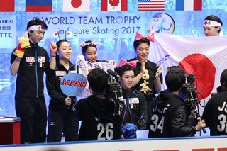 4月20日からの国別対抗戦で、大声でチームメイトの応援