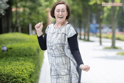 「もう還暦を過ぎているのよ!」と言いながらも、身体から発するバイタリティーは衰えを知らない。その目はまだまだ未来を見据える