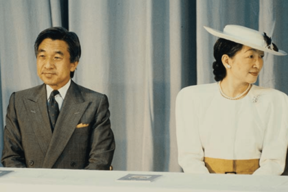 1980年代、'88年9月のソウル五輪。「ダブルのスーツスタイルがお似合いです」（撮影/JMPA）