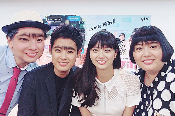 スマホアプリ『SNOW』で鈴木おさむ、伊藤淳史、安藤なつの顔が新川に！