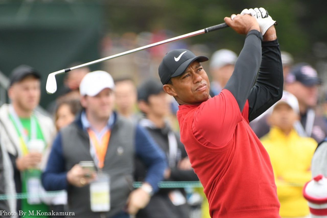 タイガーウッズ　撮影／小中村政一