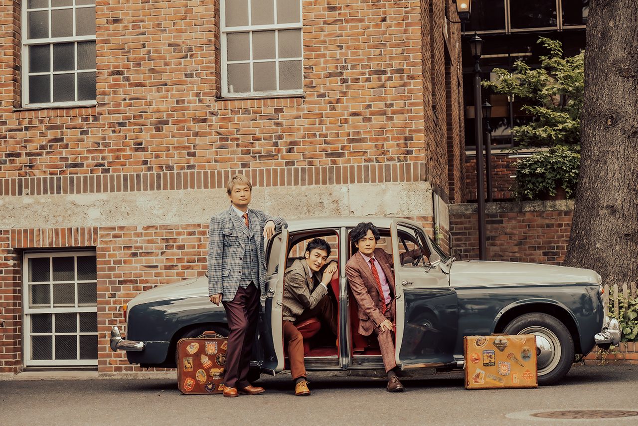 香取慎吾×草なぎ 剛×稲垣吾郎（撮影／アライテツヤ）