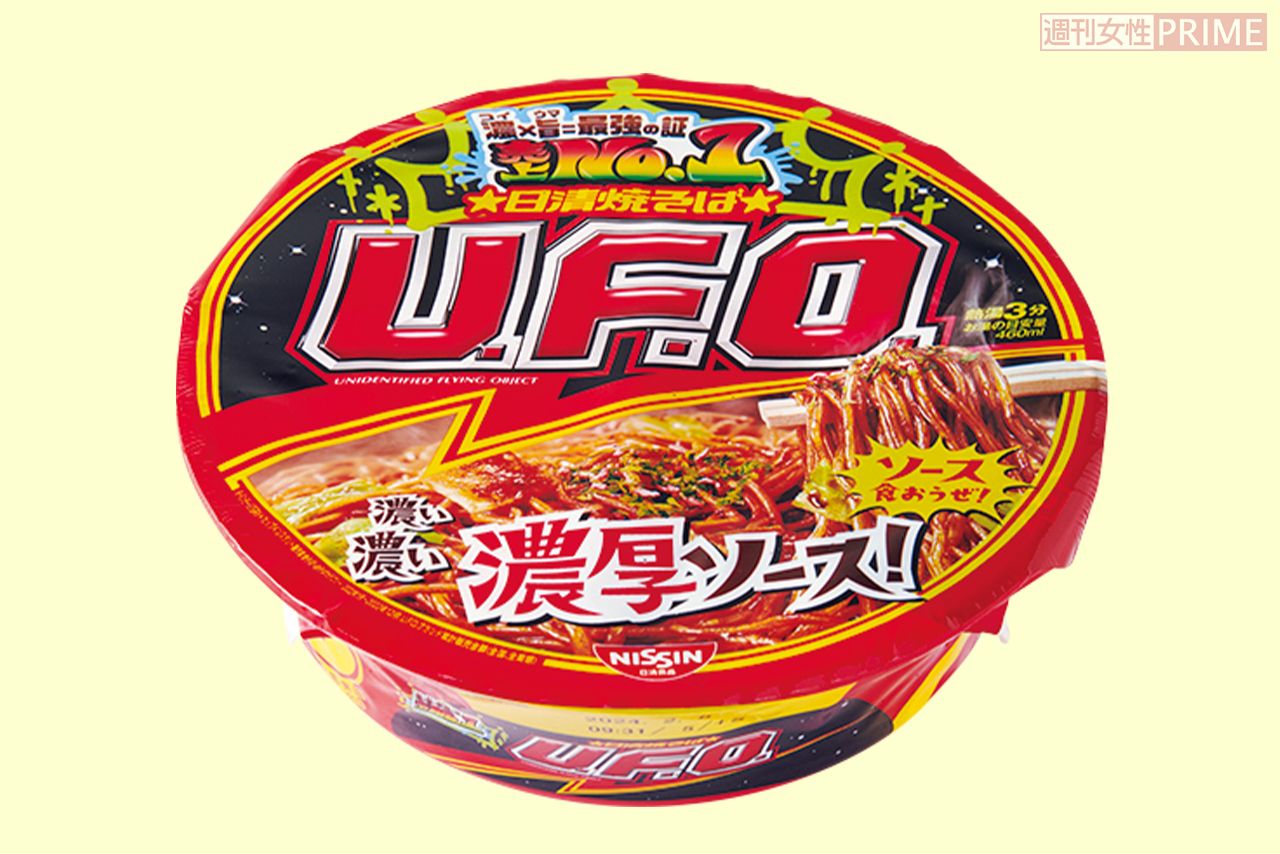 日清焼そばU.F.O.　撮影／山田智絵