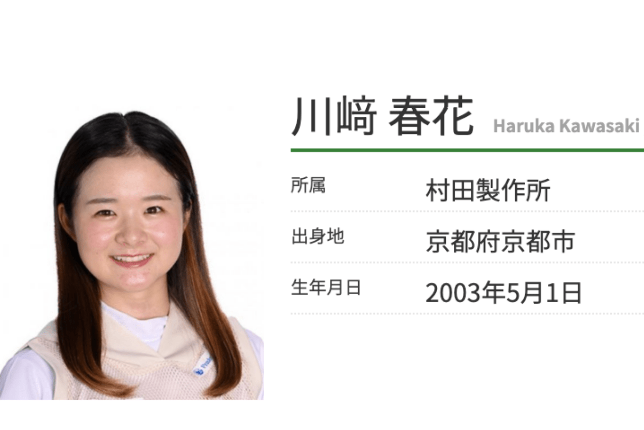 日本女子プロゴルフ・川﨑 春花（協会の公式HPより）