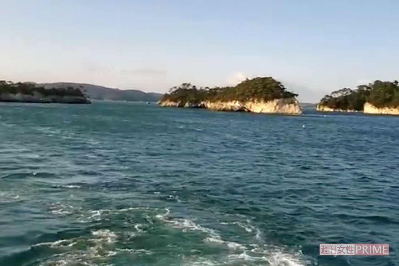 松島島巡り観光船「仁王丸」からの眺め　撮影／編集部