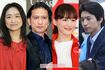 (左から)池脇千鶴、長瀬智也、綾瀬はるか、関ジャニ∞・大倉忠義