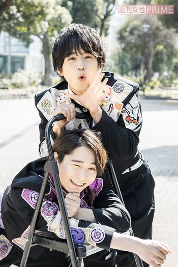 （左）浦上拓也、（右）清水天規　撮影／廣瀬靖士