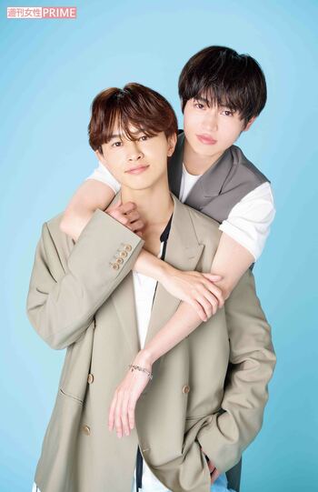 草川拓弥（左）と西垣匠（右）