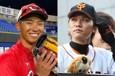 中村奨成選手（公式インスタグラムより）、坂本勇人選手