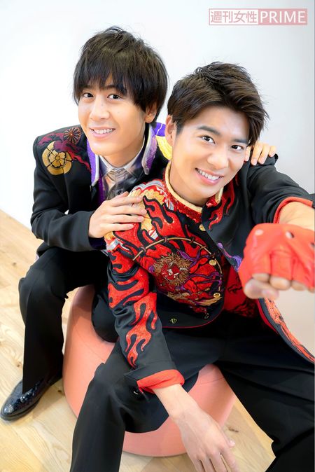 土田拓海(27)、辻本達規(27)　撮影／佐藤靖彦