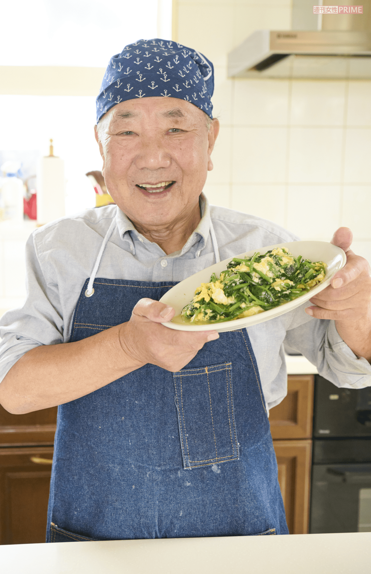 まさる流!ほうれん草の卵炒め
