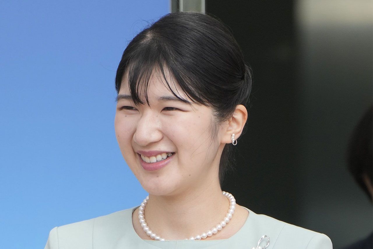 10月17日、初めて鳥取を訪問された愛子さま