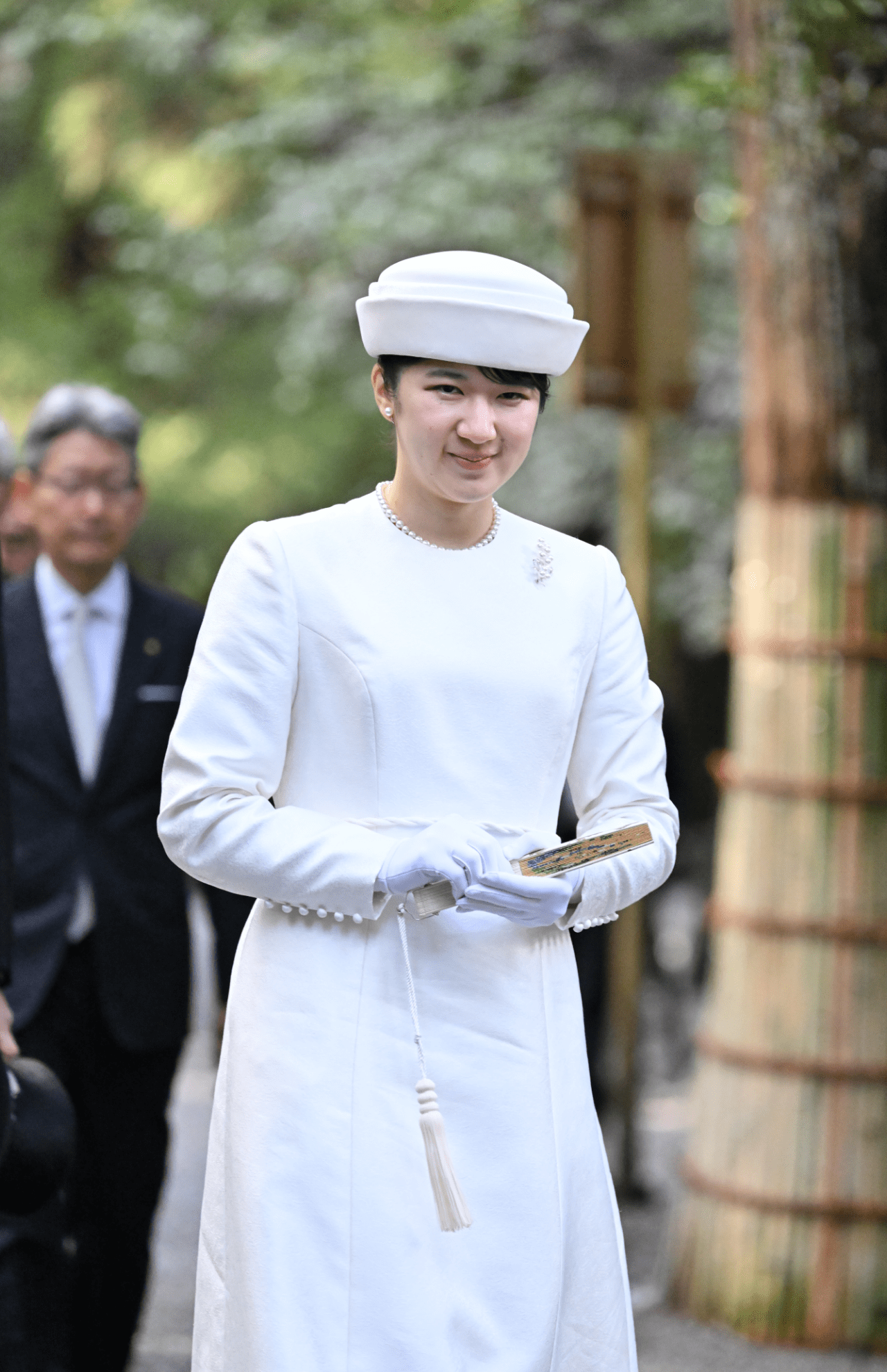 '23年6月、岩手県で行われた植樹祭に陛下とご一緒に臨まれた雅子さま