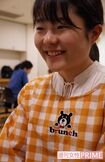 スタッフの益子さん。大学でも社会問題のサークルに参加しているが「大人食堂は実学です」