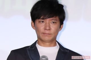 映画『妖怪学園Y 猫はHEROになれるか』公開記念舞台挨拶でのアンジャッシュ・渡部建（'19年12月15日）