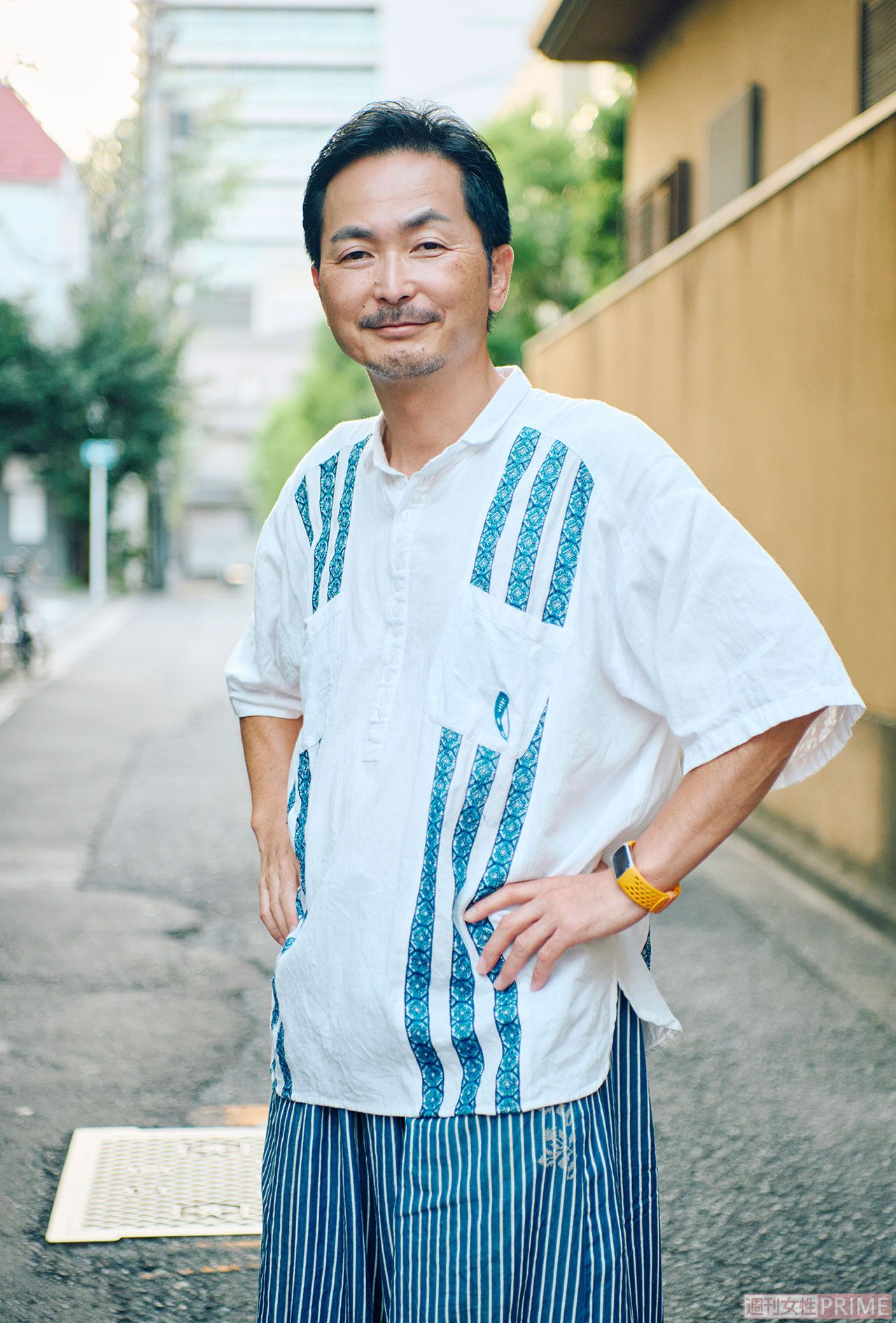 芸歴は長いが、父親としては新米。子育て真っ盛りだ　撮影/山田智絵