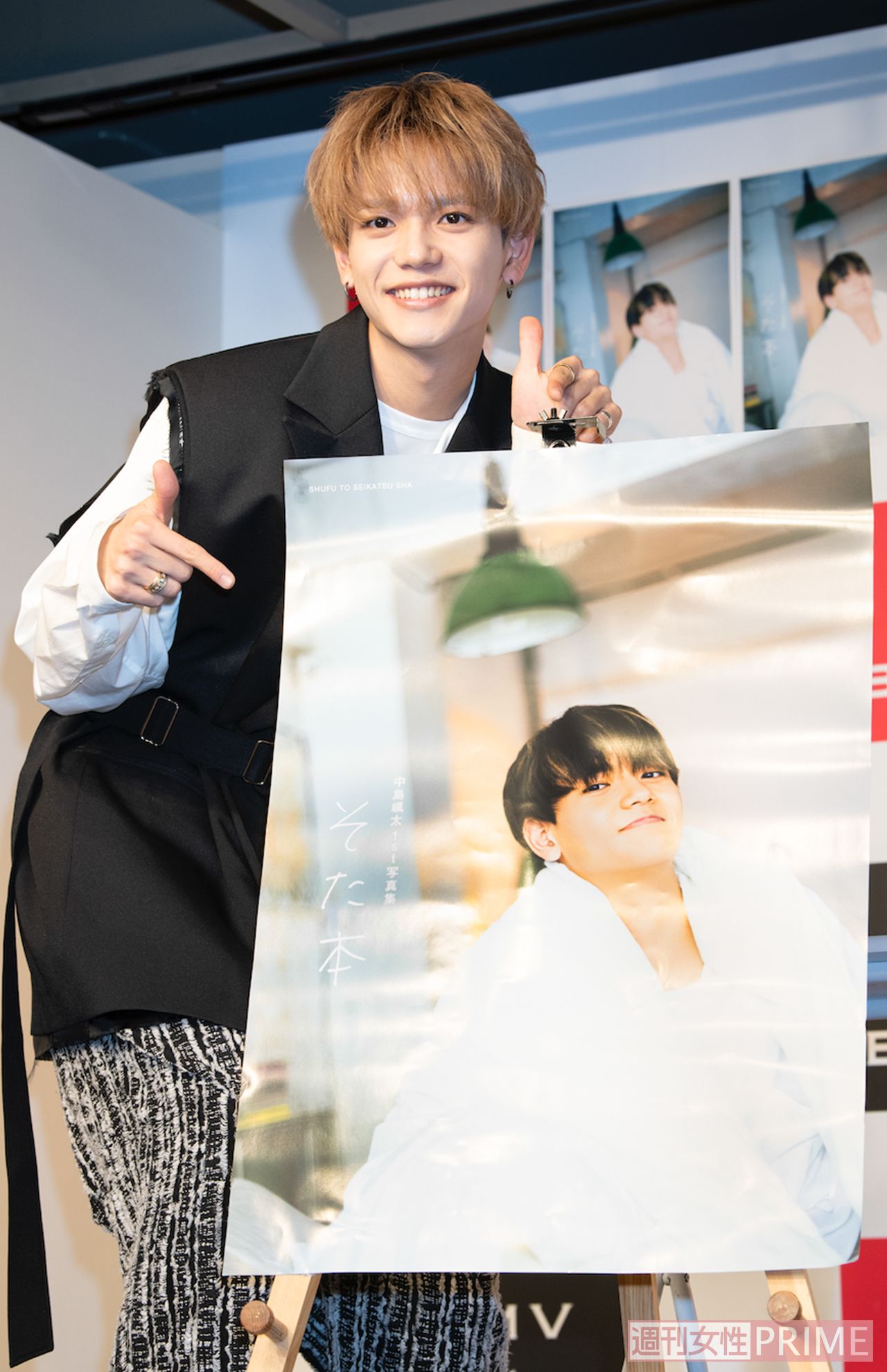 FANTASTICS from EXILE TRIBE・中島颯太（撮影・山田智絵）