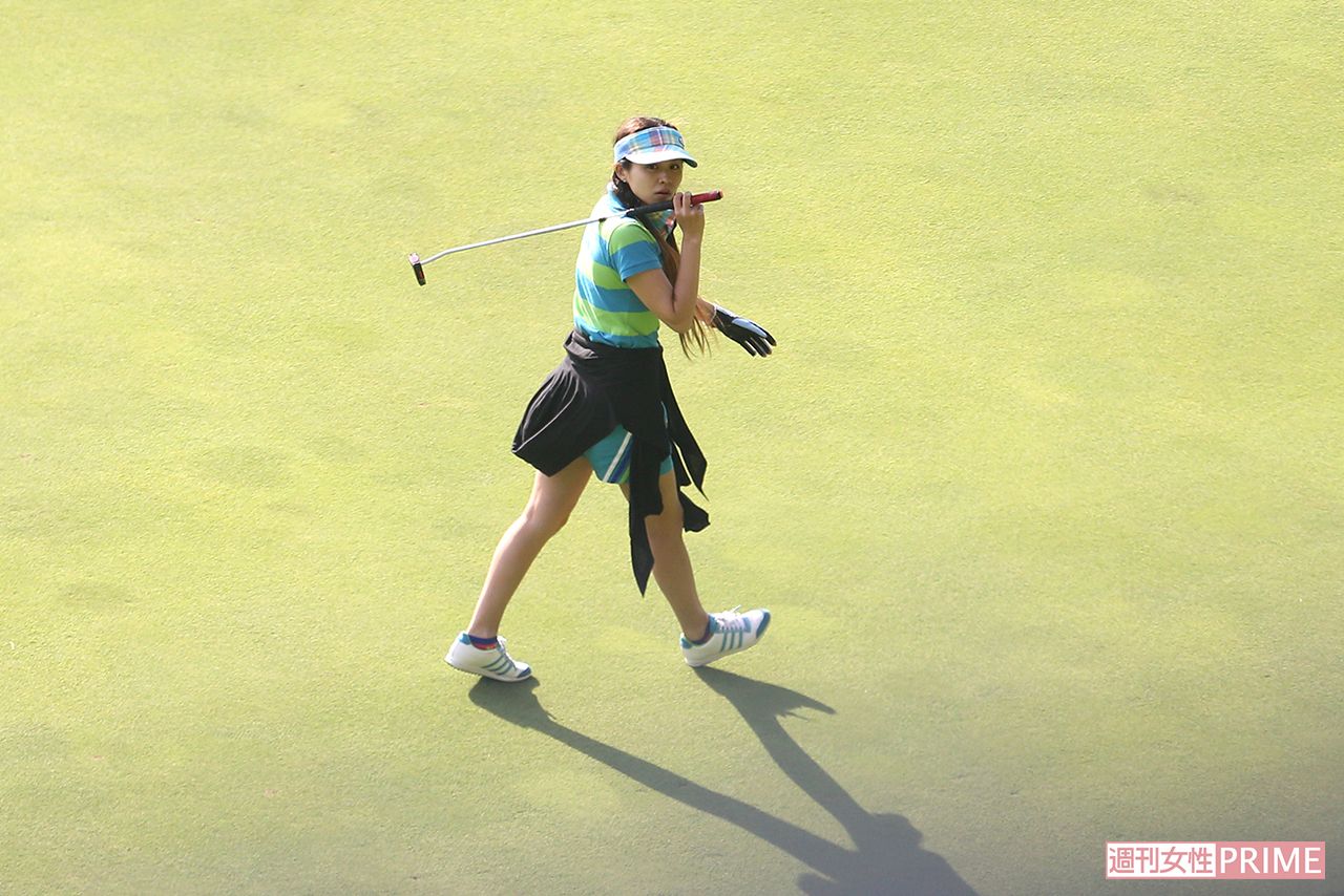 2012年、森田剛とゴルフを楽しんだmisono