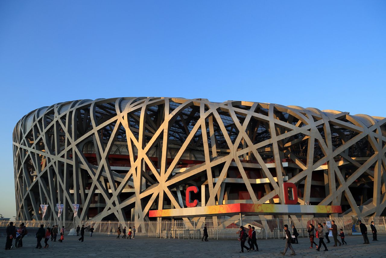 北京国家体育場（フォトライブラリーより）