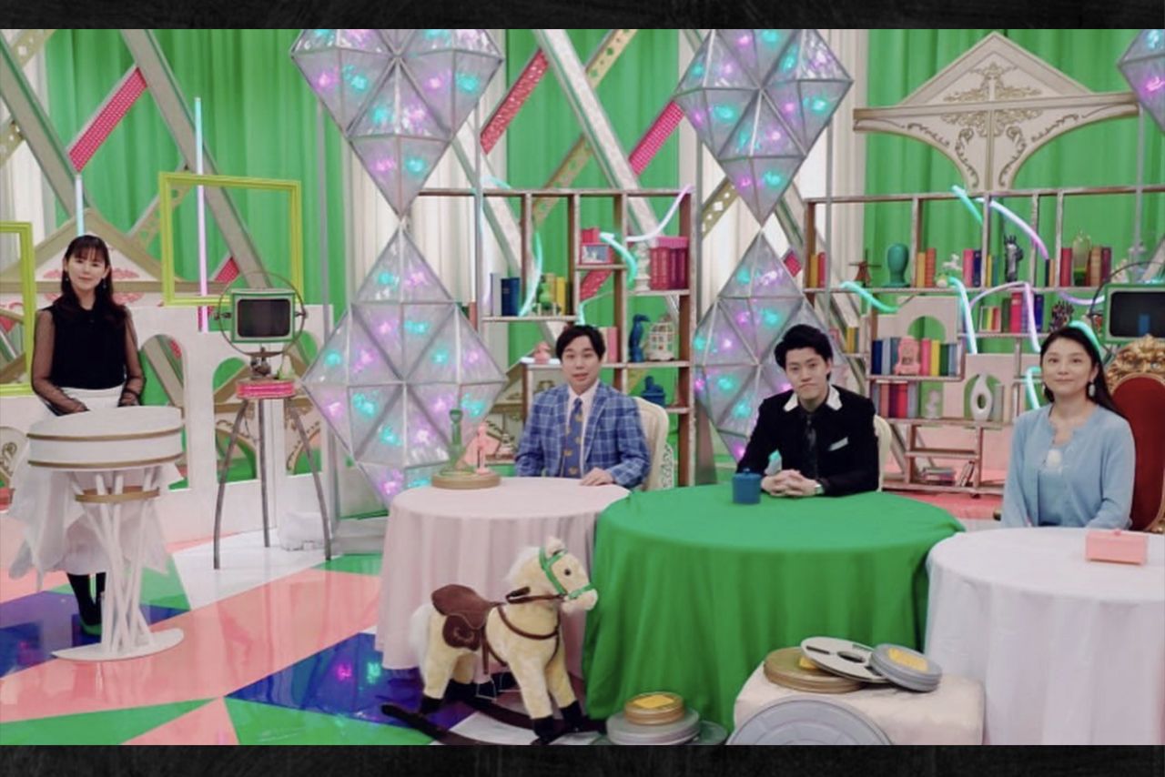 フジテレビ系『ケーキのかわり』収録のようす（小西真奈美公式Instagramより）