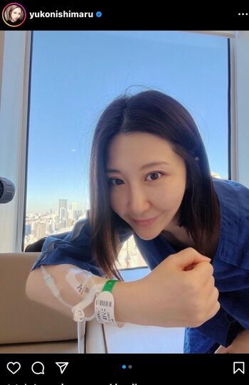 何か自分にもできることはないか……と、初めてインスタに闘病に関する投稿をアップした（西丸優子さんのInstagramより））