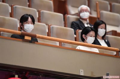 『文化庁芸術祭』のオープニングを鑑賞された秋篠宮ご夫妻（10月1日）