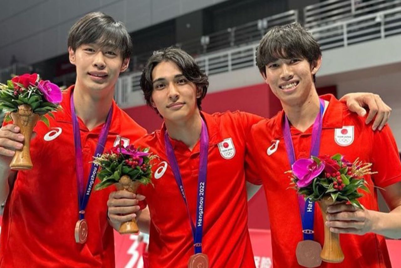 男子バレーボール日本代表の高橋慶帆（本人インスタグラムより）