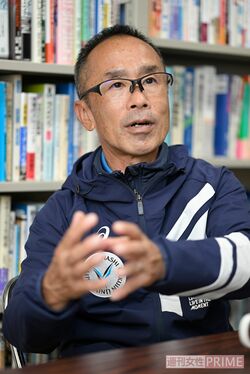 上田さんはコーヒーとワイン好き。合宿などにはコーヒー道具一式を持参するこだわりよう　撮影／渡邉智裕