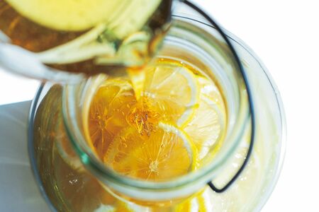 自家製はちみつレモン　撮影／砂原文