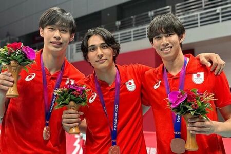 男子バレーボール日本代表の高橋慶帆（本人インスタグラムより）