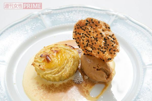 ほくほくのスイートポテトとさわやかなクリームチーズのコンビネーションにうっとり!!