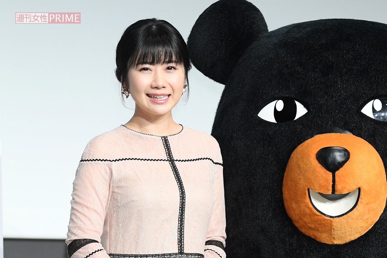 福原愛、と台湾観光局のゆるキャラ「オーベア」