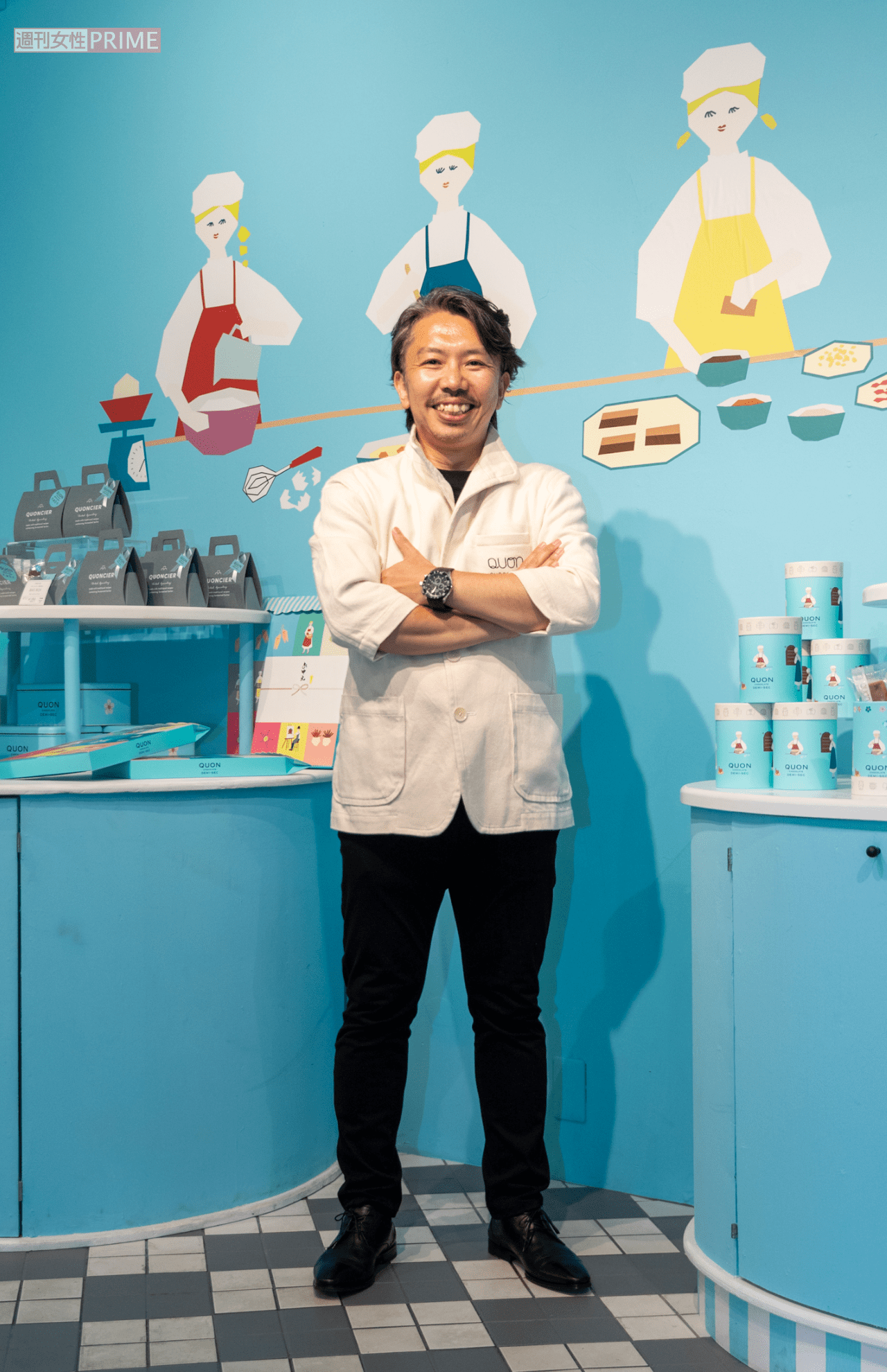 久遠チョコレート代表・夏目浩次（46）さん。撮影／齋藤周造