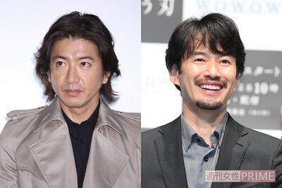 「抱かれたい」のアンケートでは必ずといっていいほどランクインする竹野内豊と木村拓哉