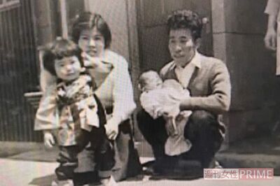 東京・台東区の下町で暮らしていた江蔵さん一家。