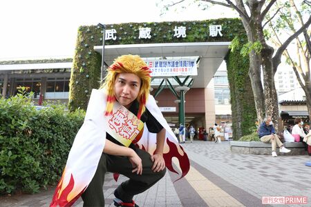 4月19日は武蔵境駅で選挙活動をしていた煉獄コロアキ氏