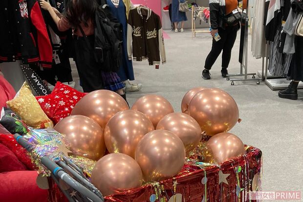 シーインの店内（南氏提供）