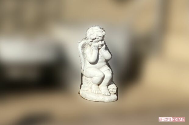 古川大輝被告の自宅に飾られた天使のオブジェ