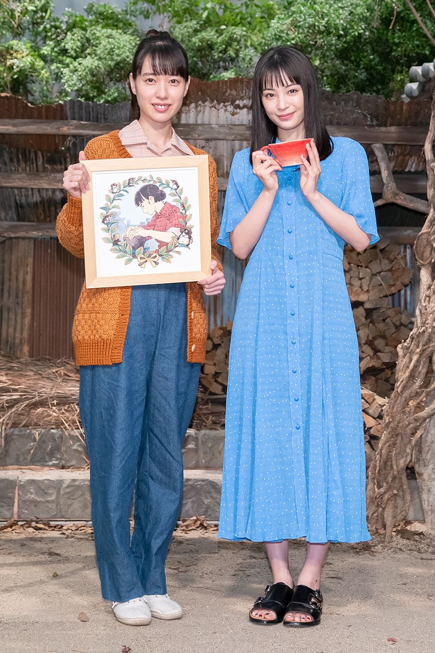 新旧ヒロインのほんわか2ショット！