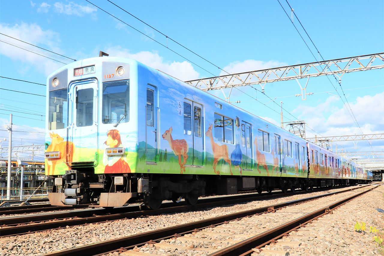 レア車両★ 奈良『ならしかトレイン』